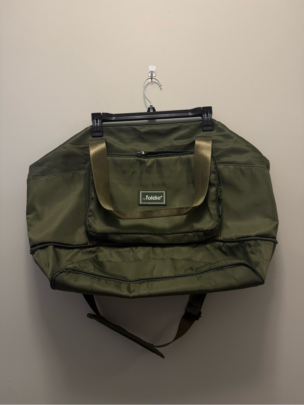 Foldie Olive Green Travel Duffel Bag